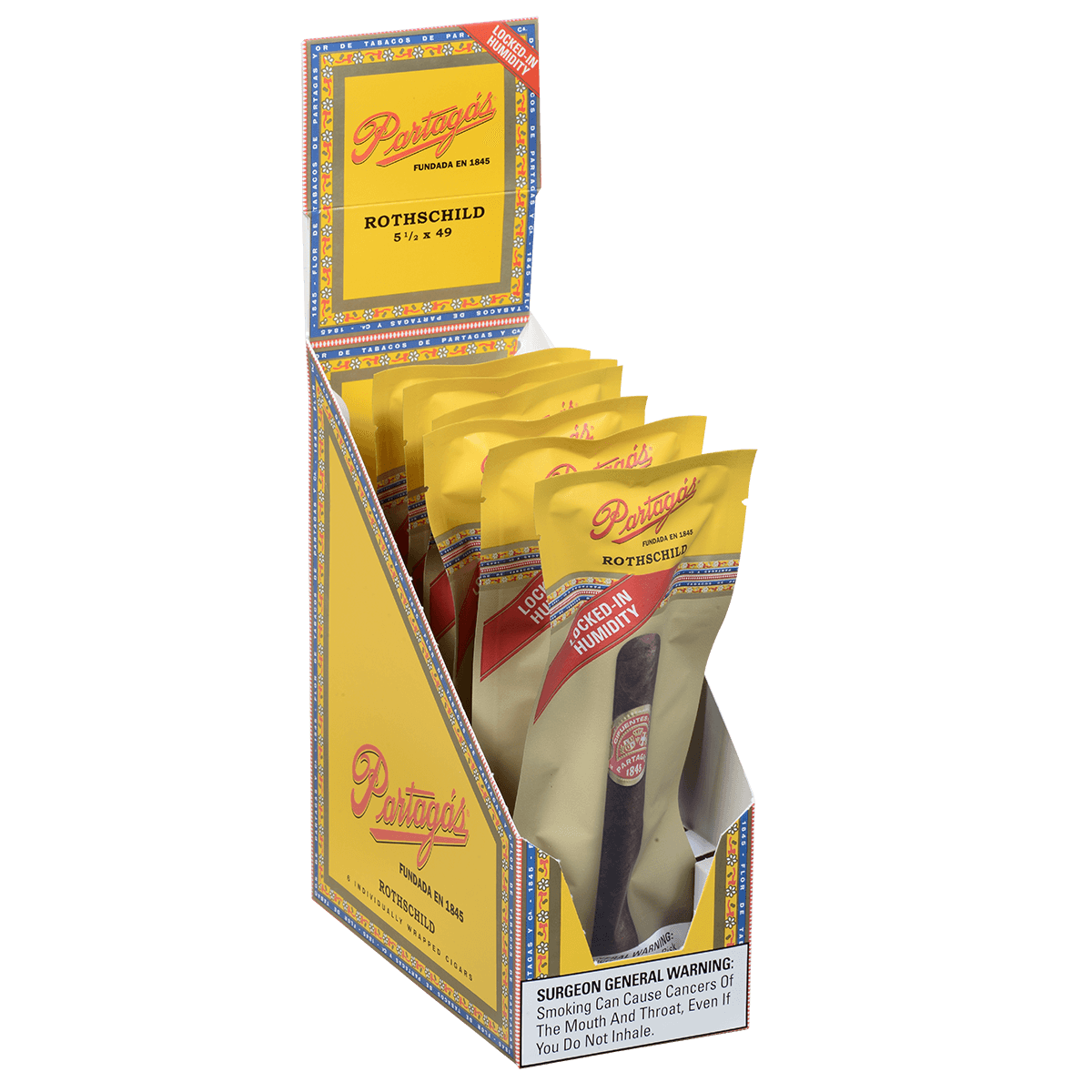 Partagas Freshness Pack Roth Schild 6 Ct. Box 5.50X49