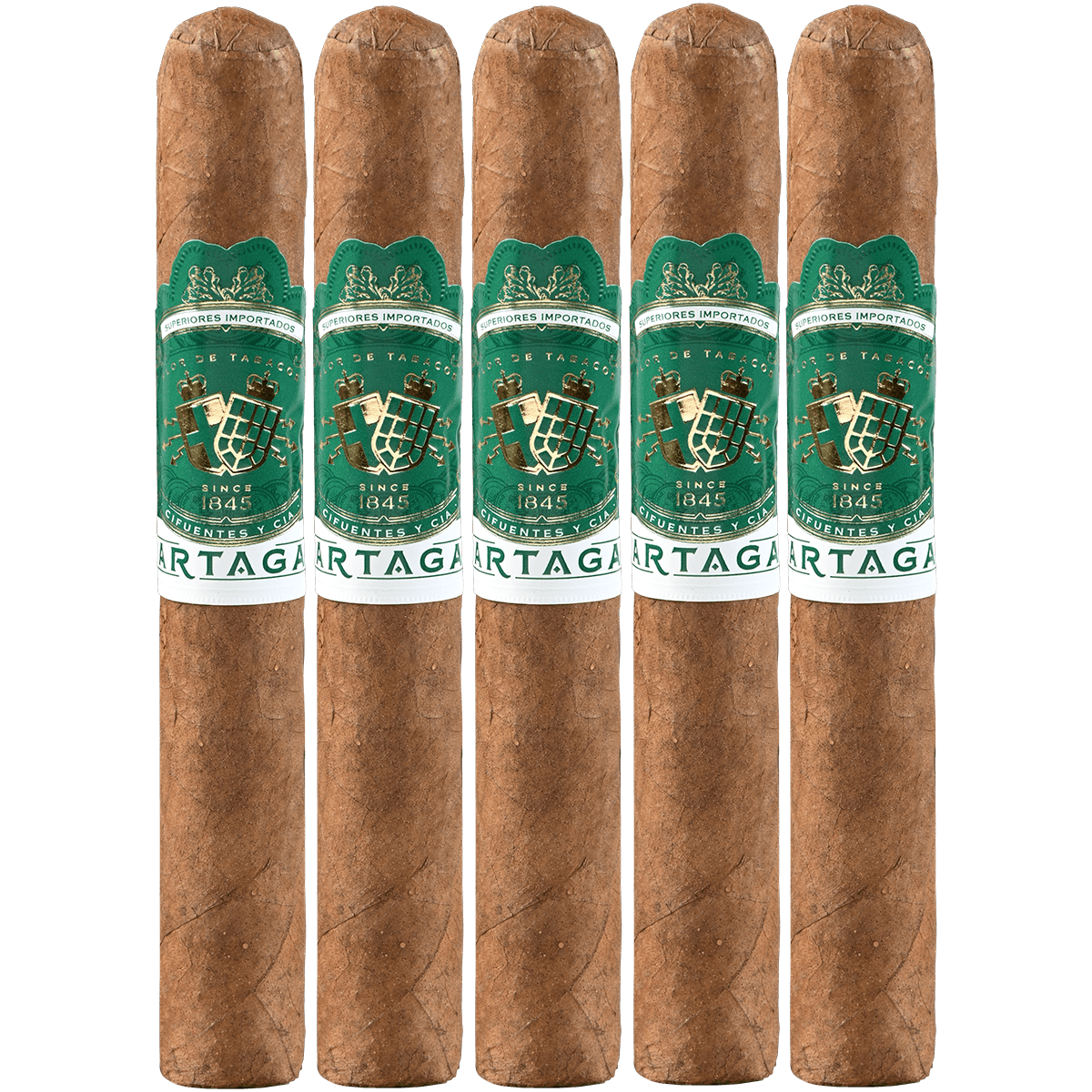Promo Partagas Valle Verde Toro 5 Pk 6X52