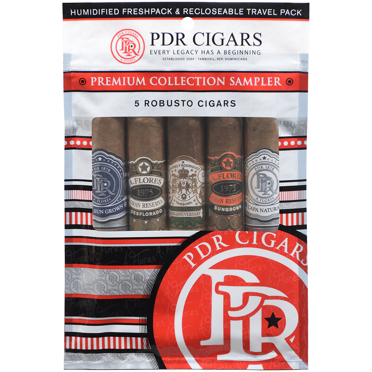 Pdr Fresh Packs Robusto 5.00X50 5/5 Ct.