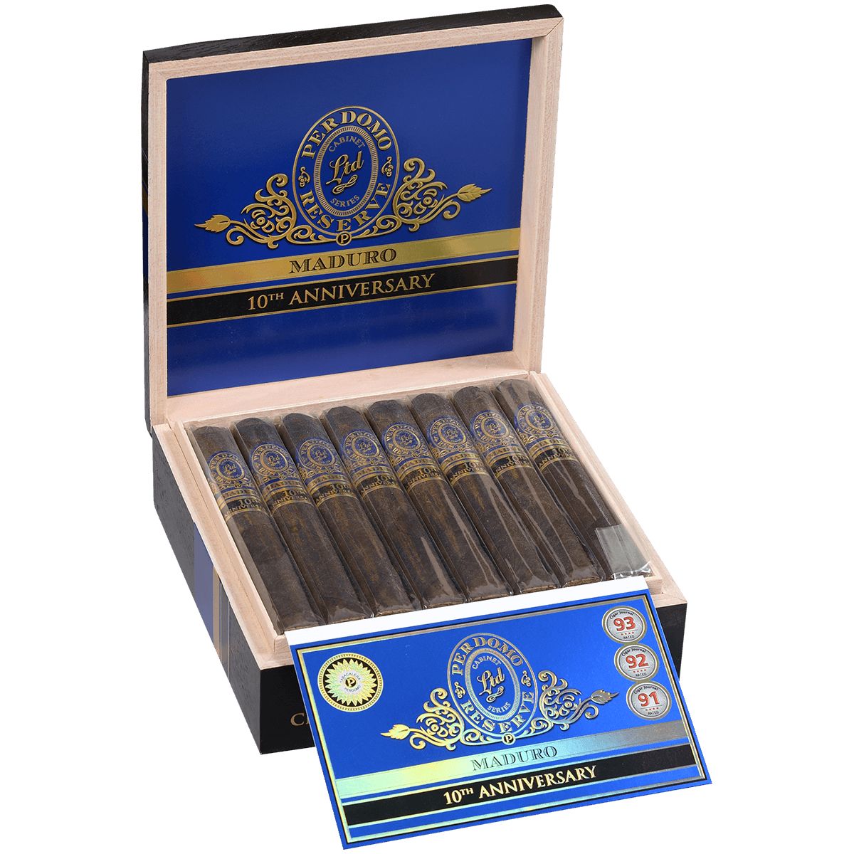 Perdomo Reserve 10Th Anniversary Maduro Bxp Churchill 7.00X54 25Ct. Box