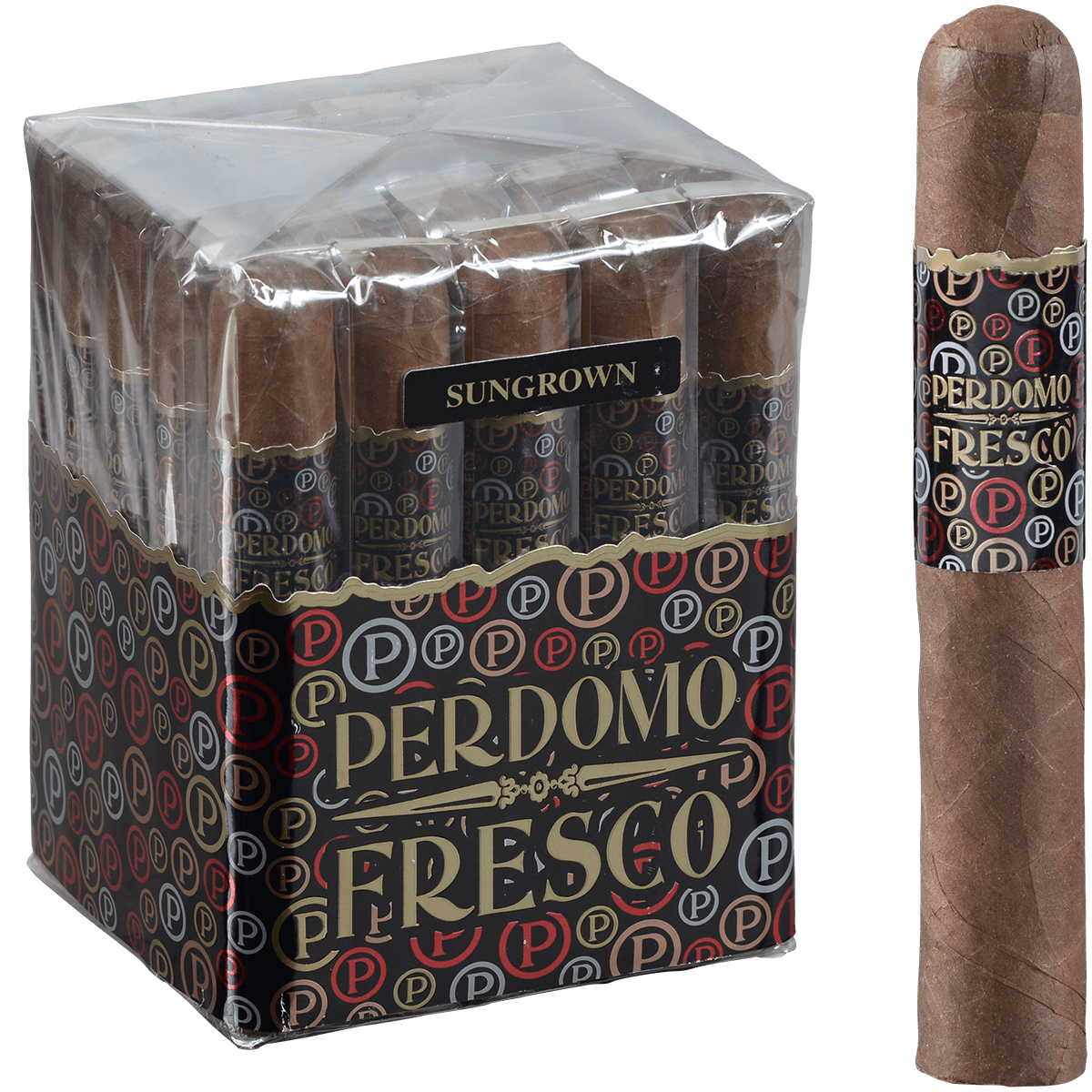 Perdomo Fresco Sungrown Robusto 25 Ct. Bundle 5.00X50