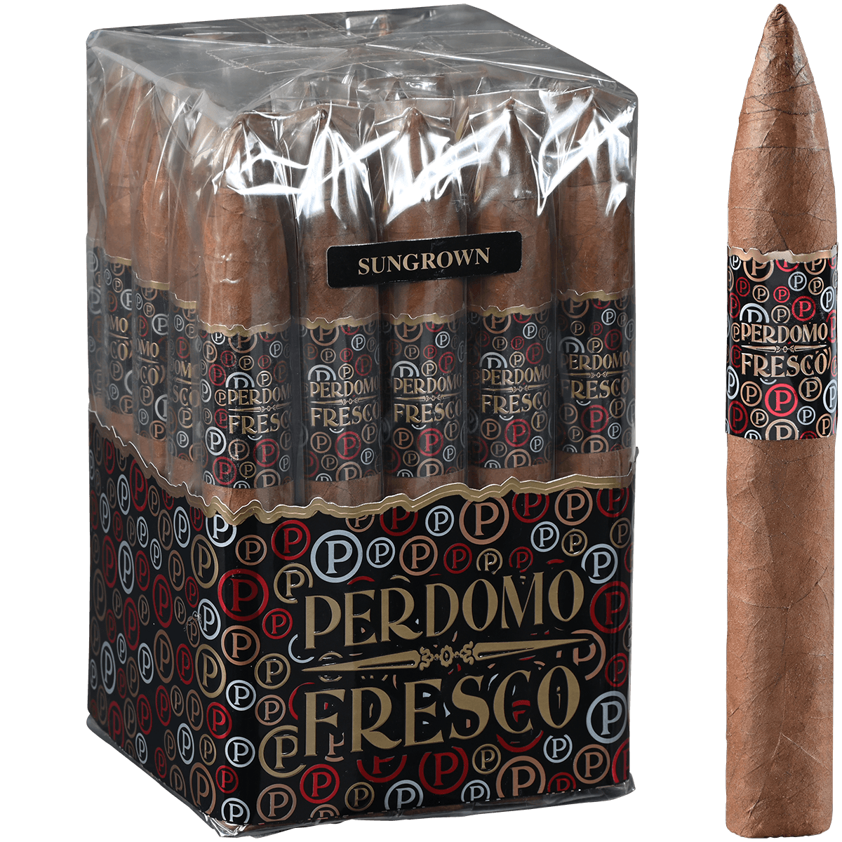 Perdomo Fresco Sun Grown Torpedo 25 Ct. Bundle 6.50X50