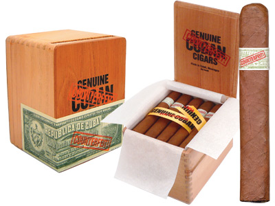 Genuine Counterfeit Cubans Robusto Rosado (No Cello) 25 Ct. Box 5.50X50