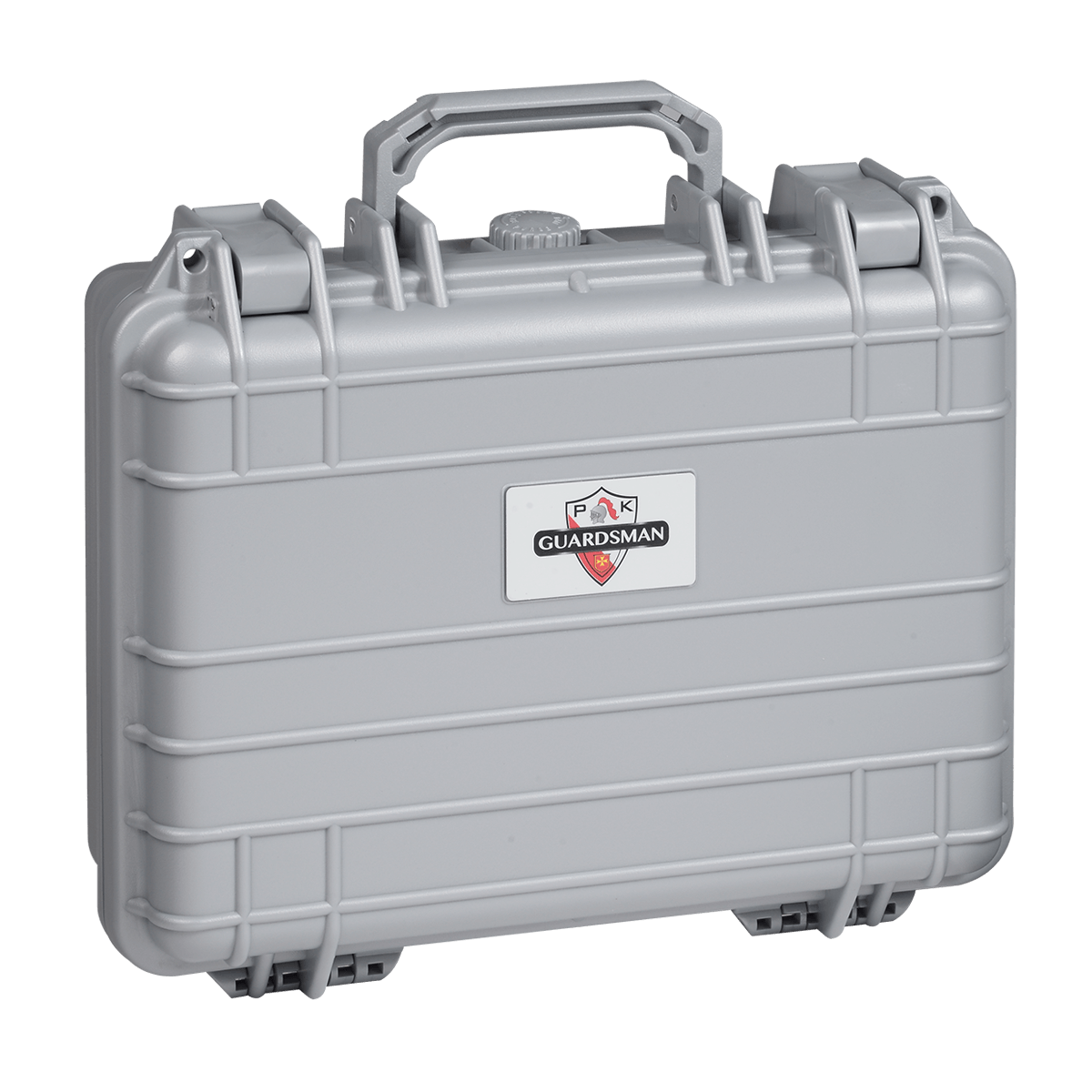 Pk Guardsman Plastic Travel Humidor 30 Ct Silver