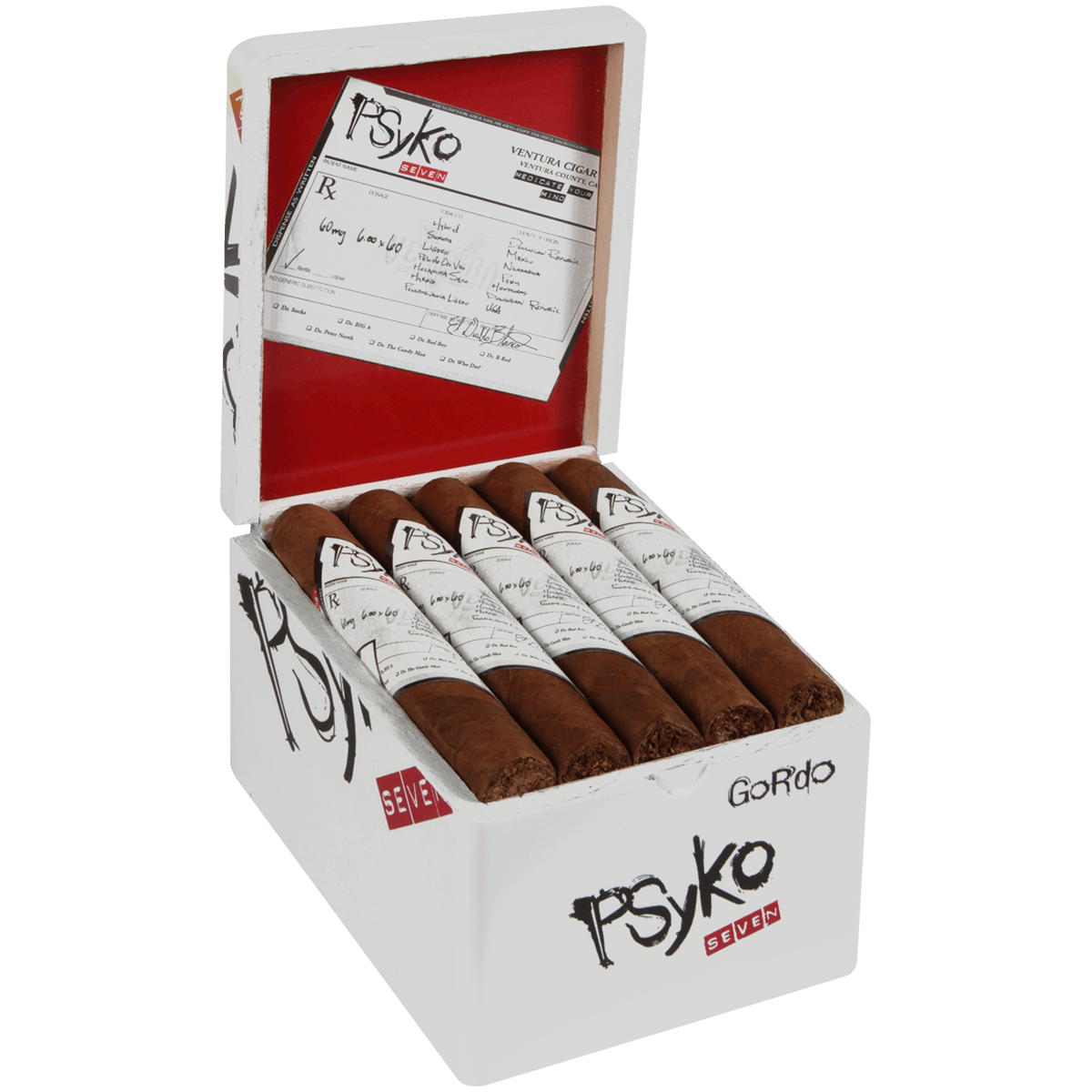 Psyko 7 Natural Gordo 20 Ct. Box 6.00X60