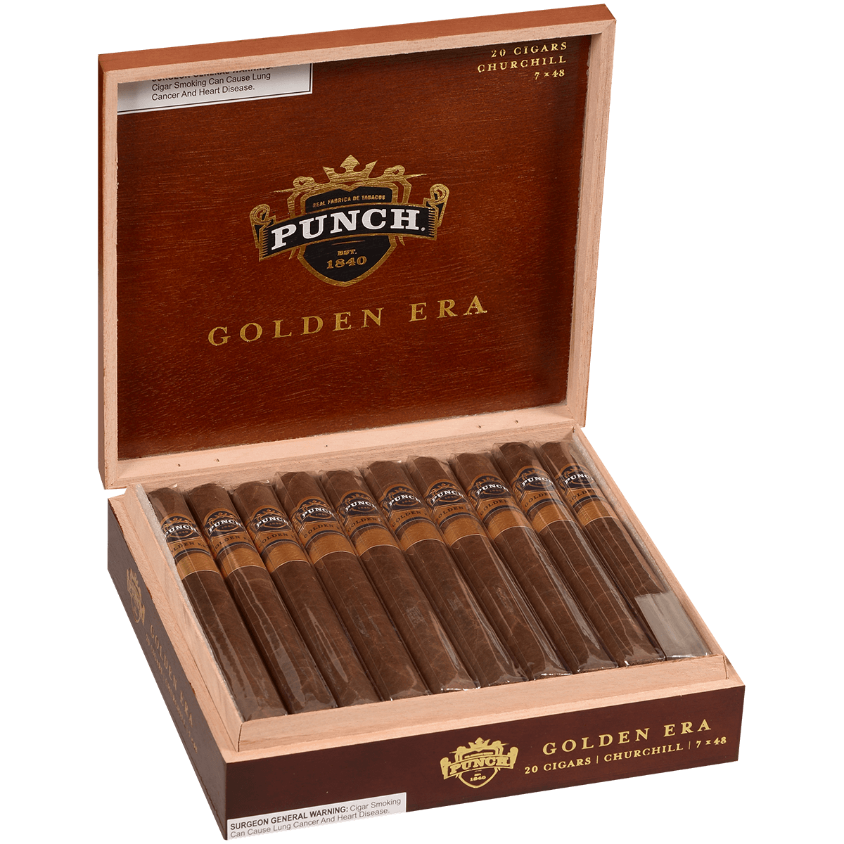Punch Golden Era Churchill 20 Ct. Box 7.00X48