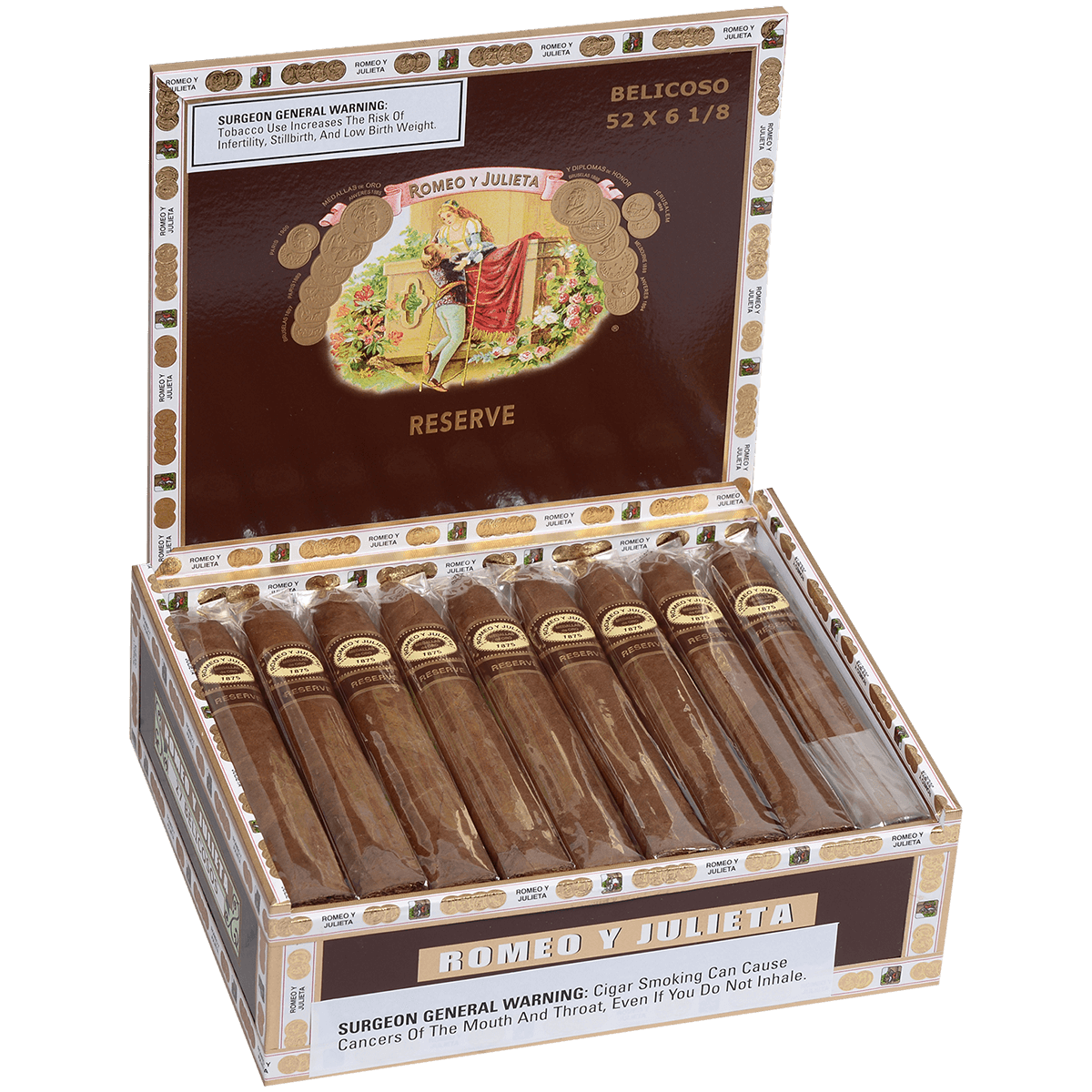 Romeo Y Julieta Habana Reserve Belicoso 27 Ct. Box 6.12X52