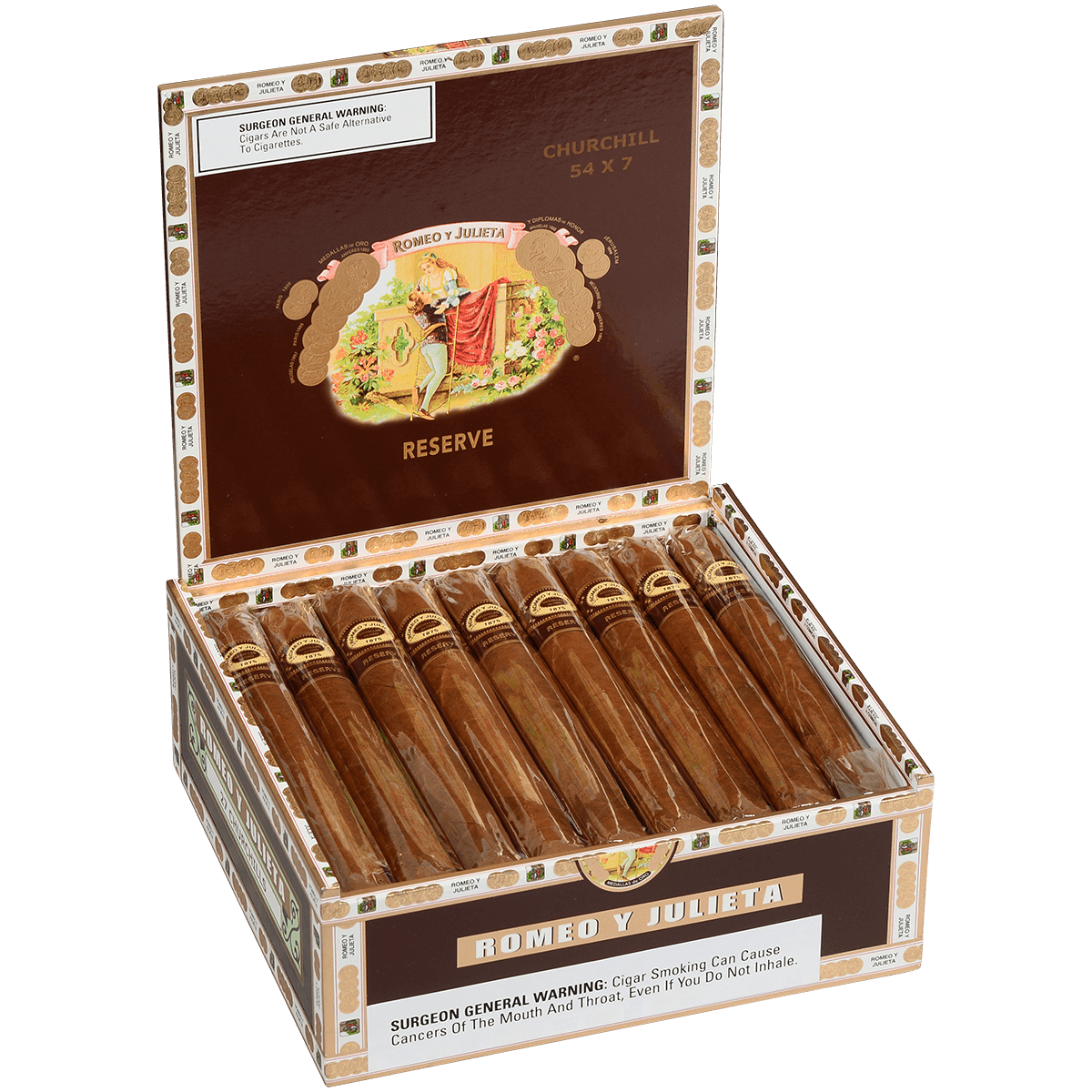Romeo Y Julieta Habana Reserve Churchill 27 Ct. Box 7.00X54