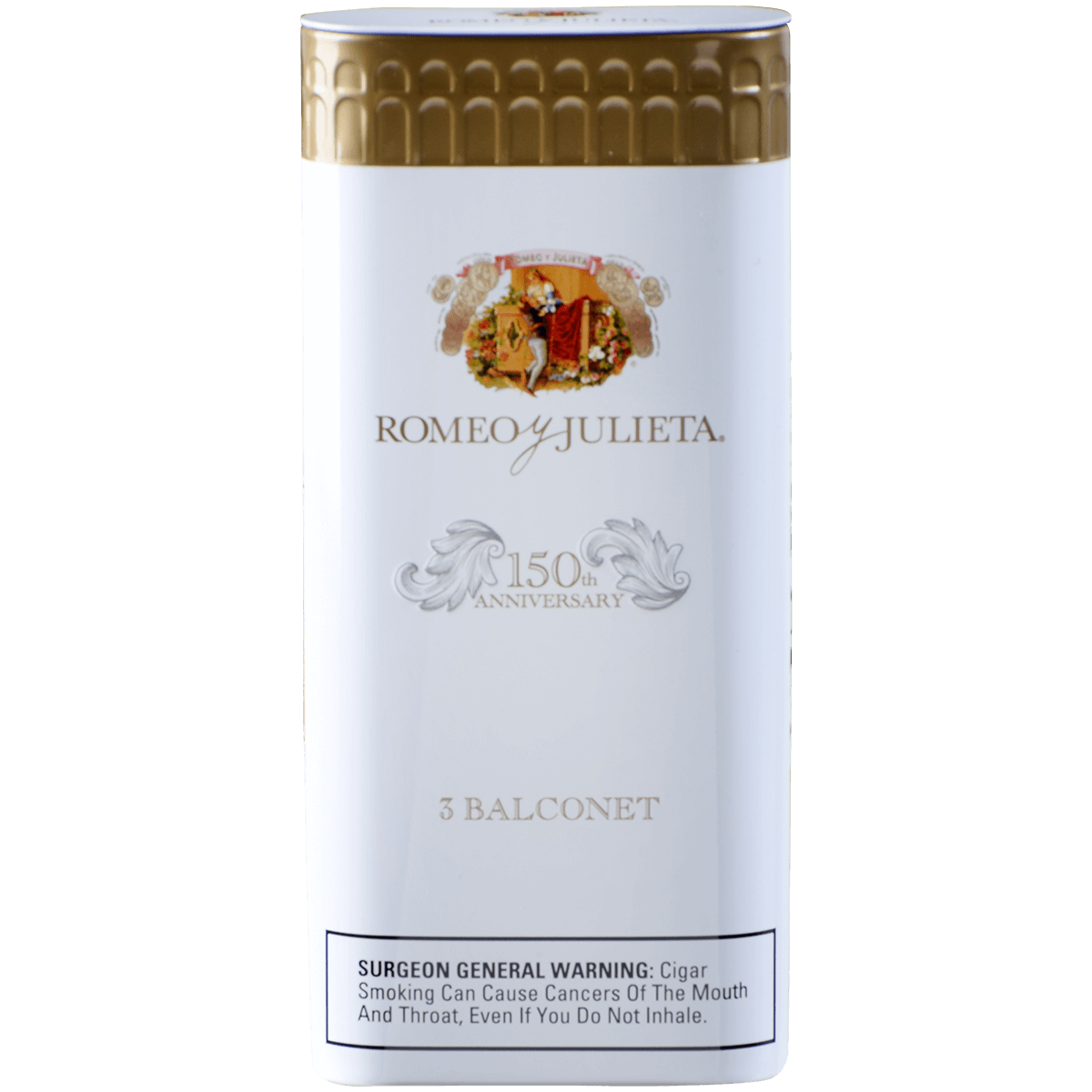 Romeo Y Julieta 150Th Anniversary Balconet 12/3 Tin Display 6.00X54