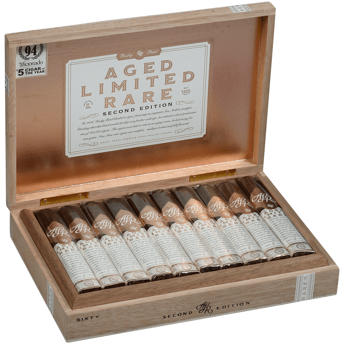Rocky Patel A.L.R Second Edition 20 Ct Sixty 6.00X60