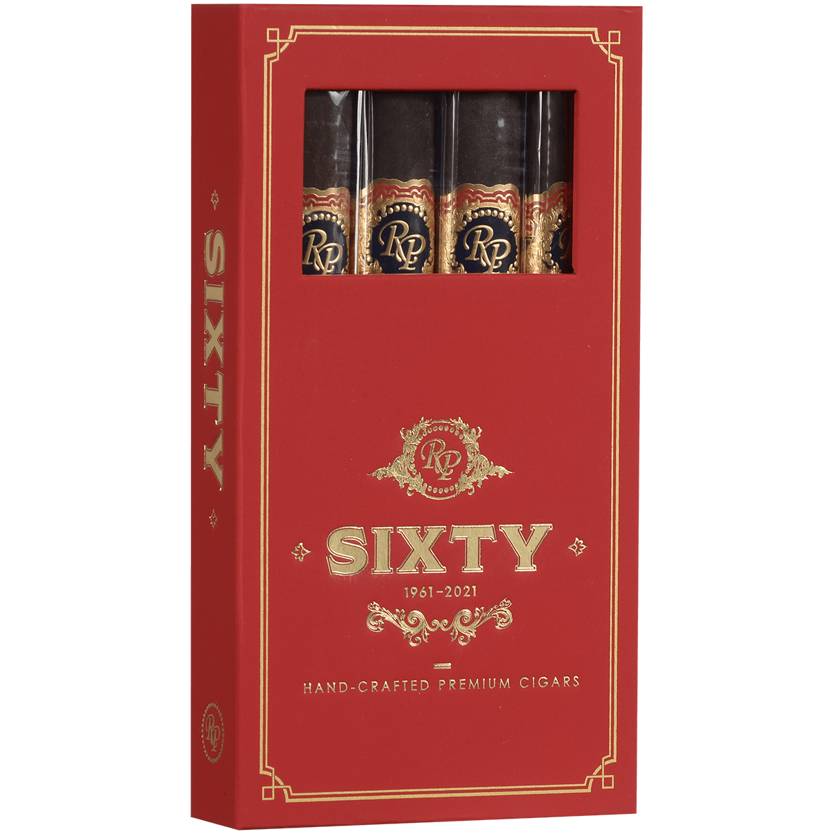 Rocky Patel Sixty Sampler Gift Pack Toro 4 Ct. 6.50X52