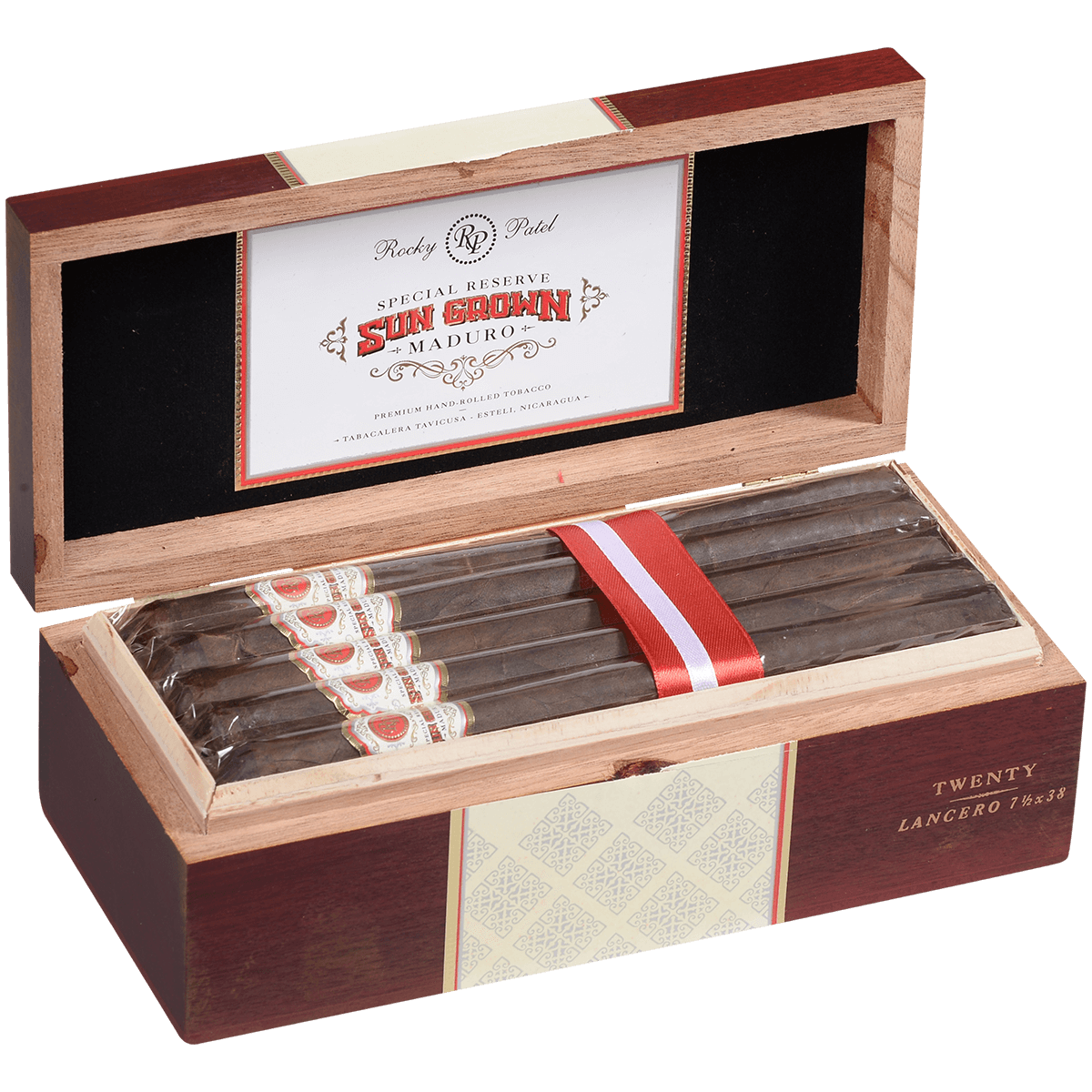 Rocky Patel Sun Grown Maduro Lancero 20 Ct. Box 7.50X38