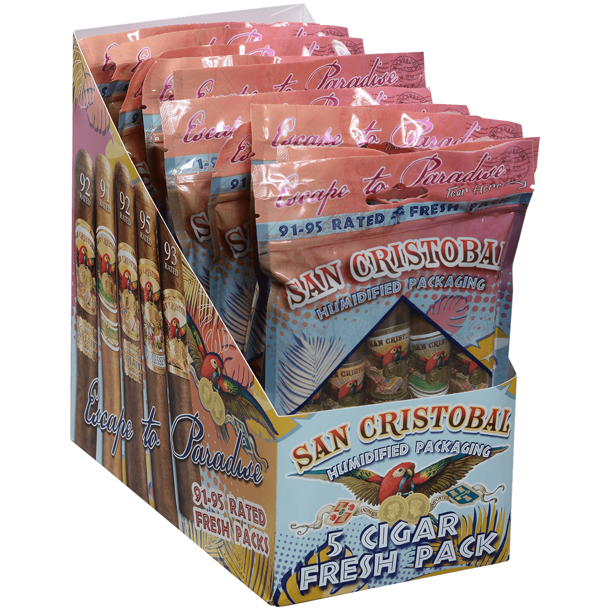 San Critobal Fresh 5Pk Sampler Boat Of 50