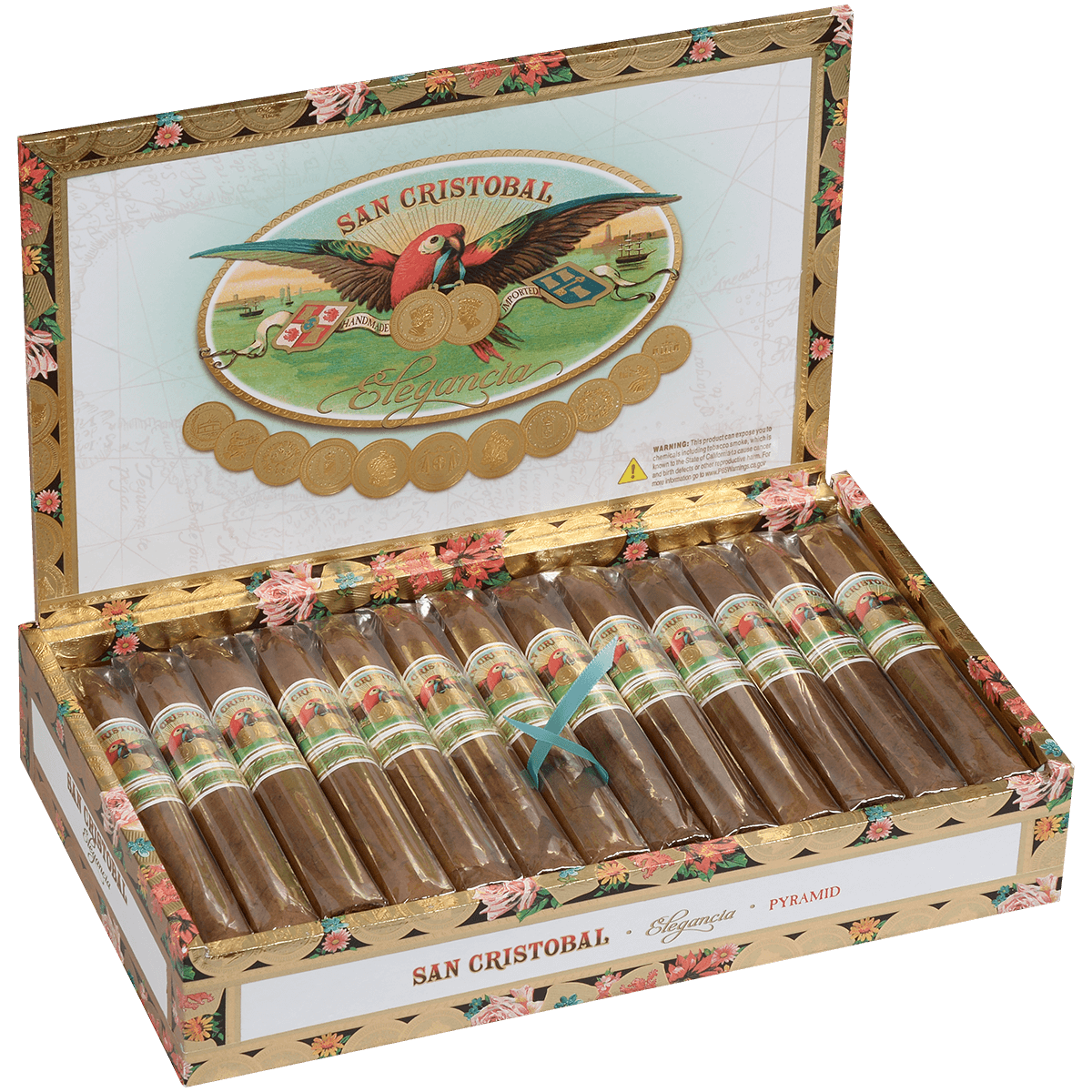 San Cristobal Elegancia Pyramid 25 Ct. Box 6.12X52