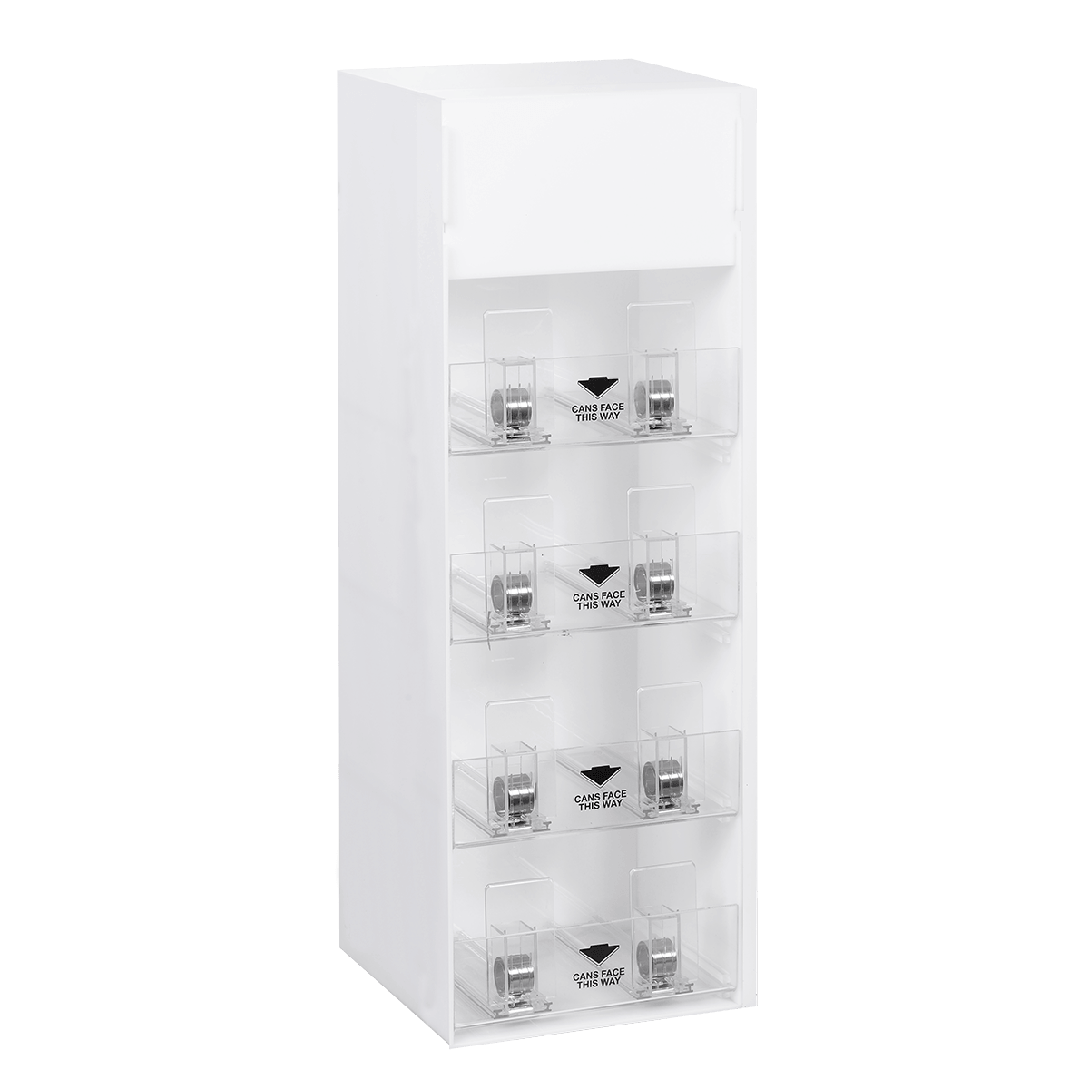 SESH+ PRODUCTS 8- FACING ACRYLIC DISPLAY