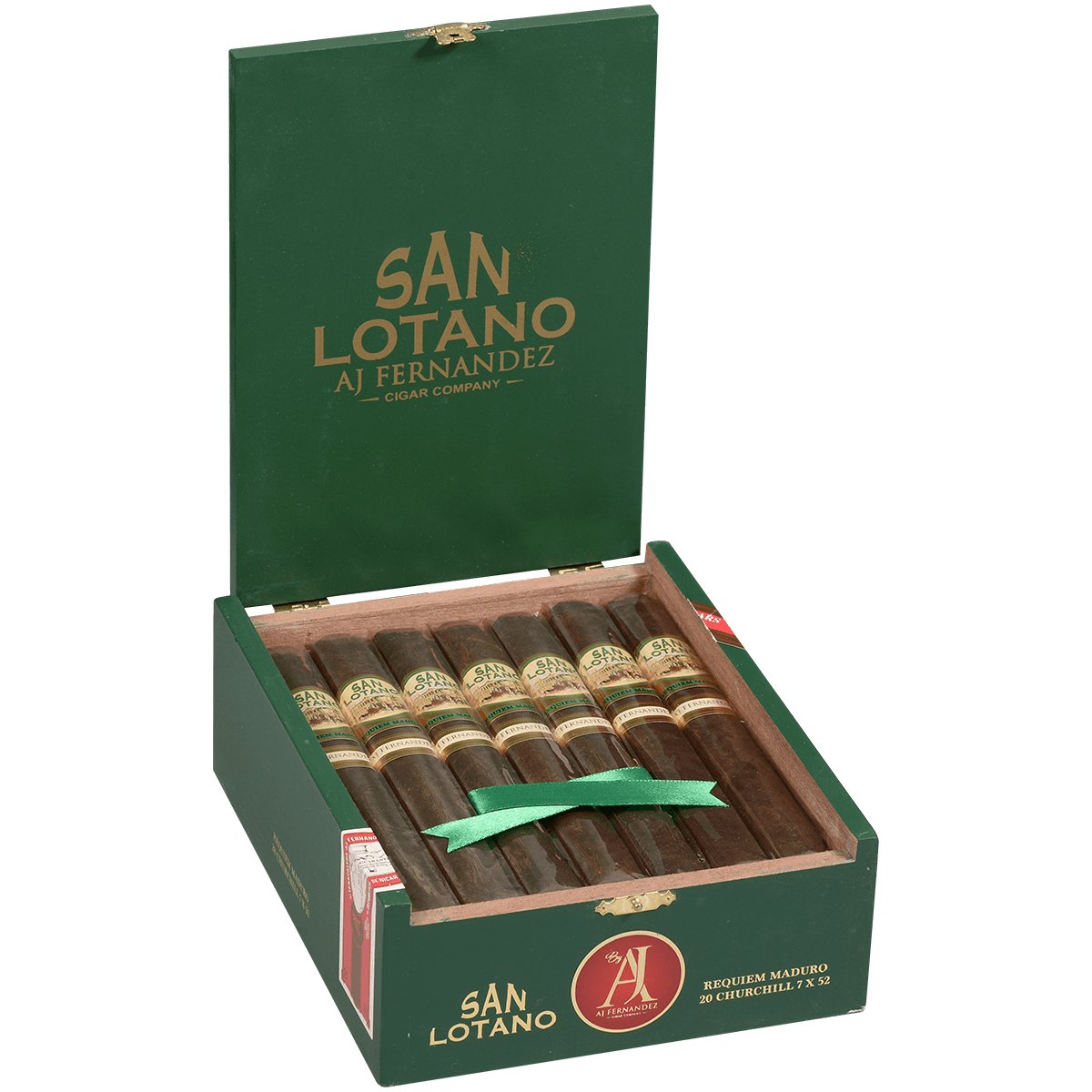 San Lotano Requiem San Andres Maduro By Aj Fernandez Churchill 20 Ct. Box 7.00X52