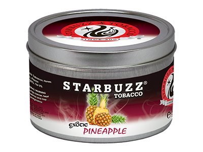 Starbuzz Hookah Tobacco Exotic Pineapple 250 Gram Tin 12 To A Case