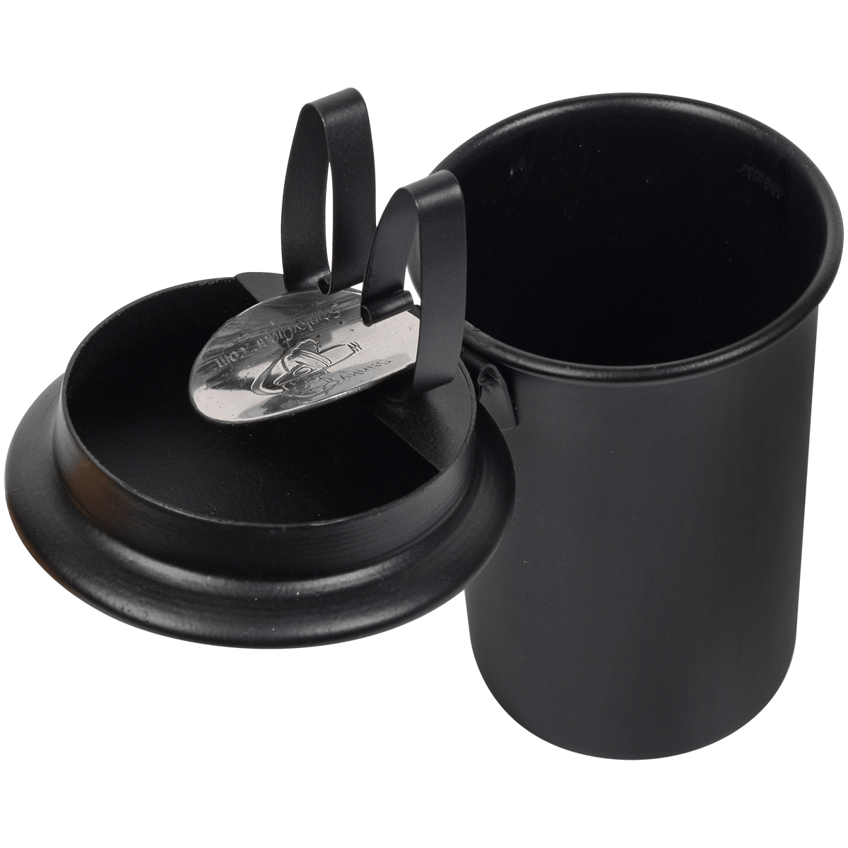 Ashtray Cigar Stinky Car Stainless Black