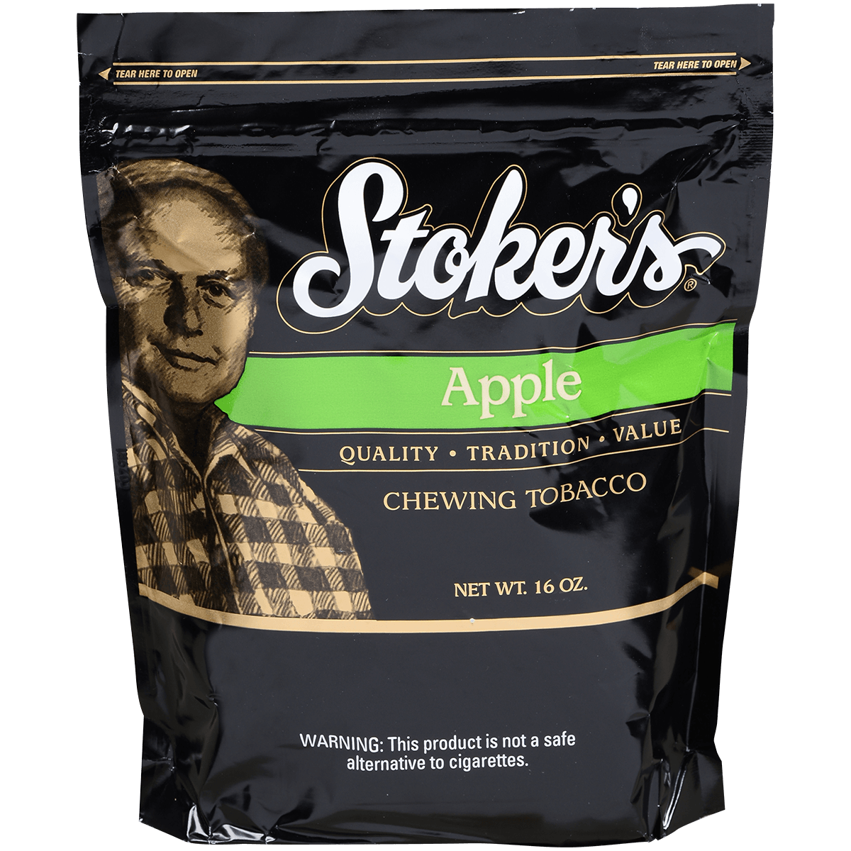 Chew Stoker'S Apple Bag 16.00 Oz