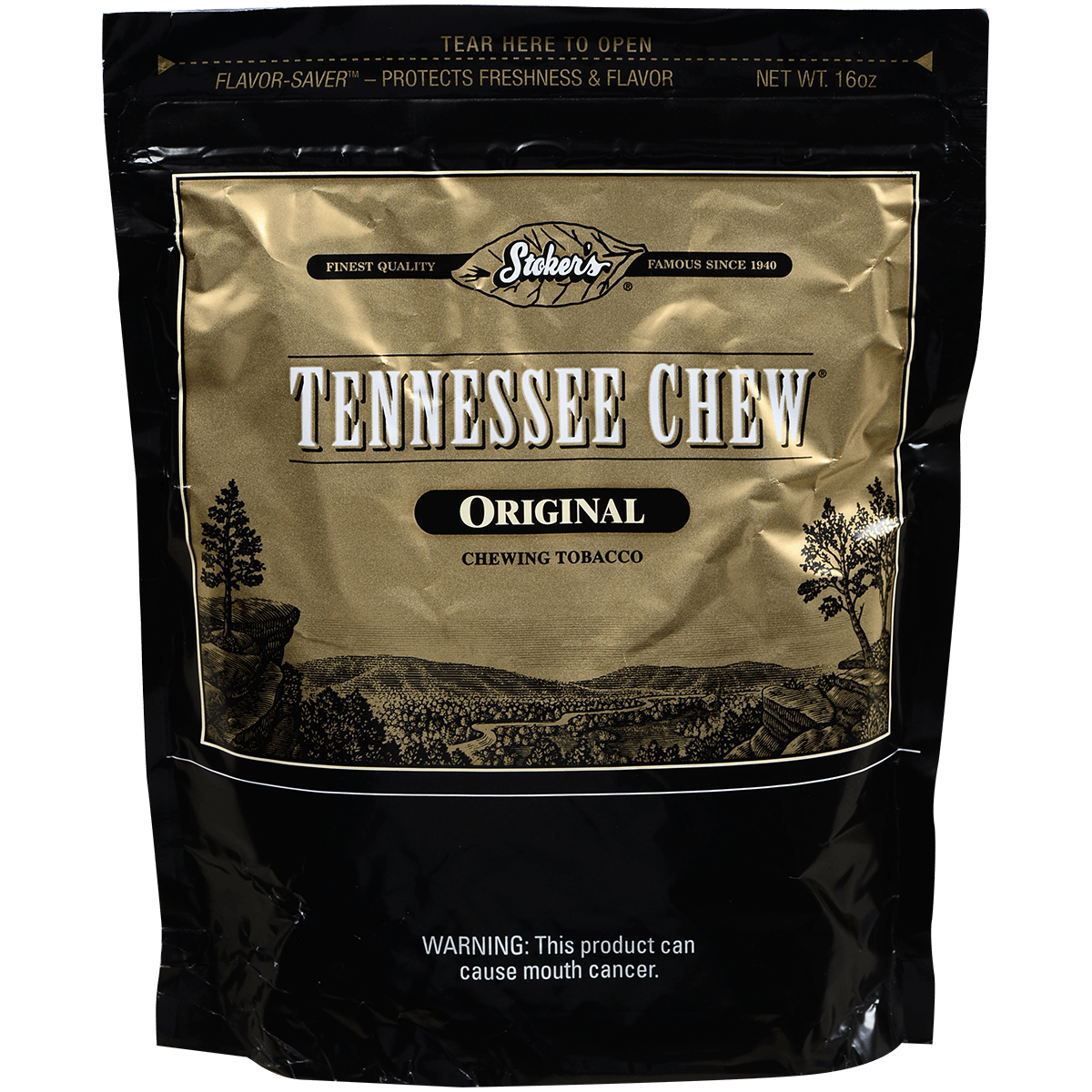 Chew Stoker'S Tennessee Original (Very Mild) Bag 16.00 Oz