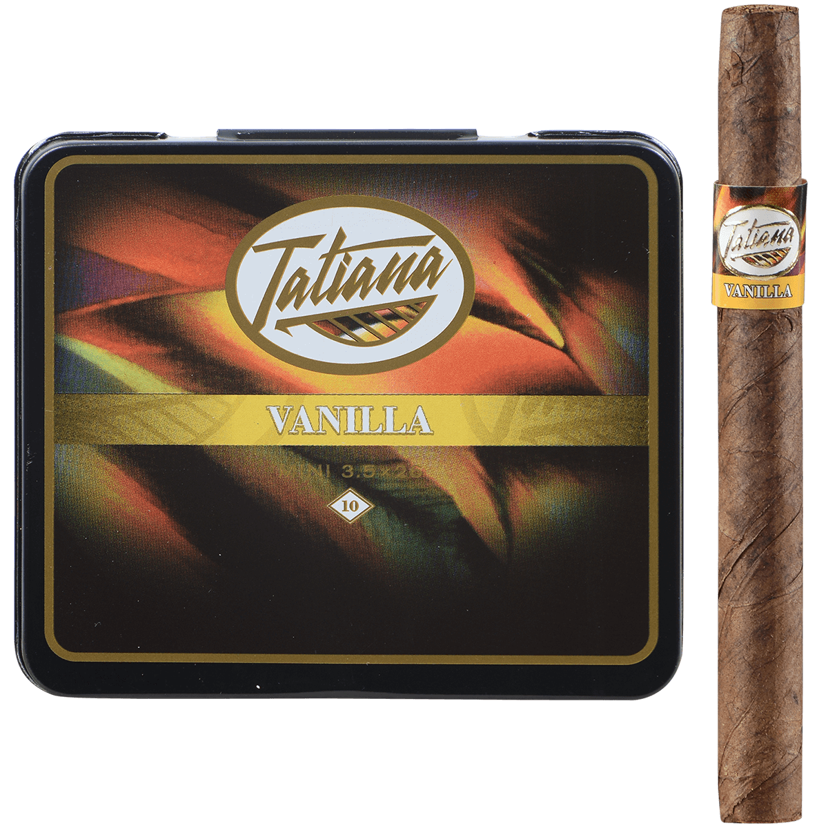Tatiana Mini Vanilla 5/10 Tins 3.50X26