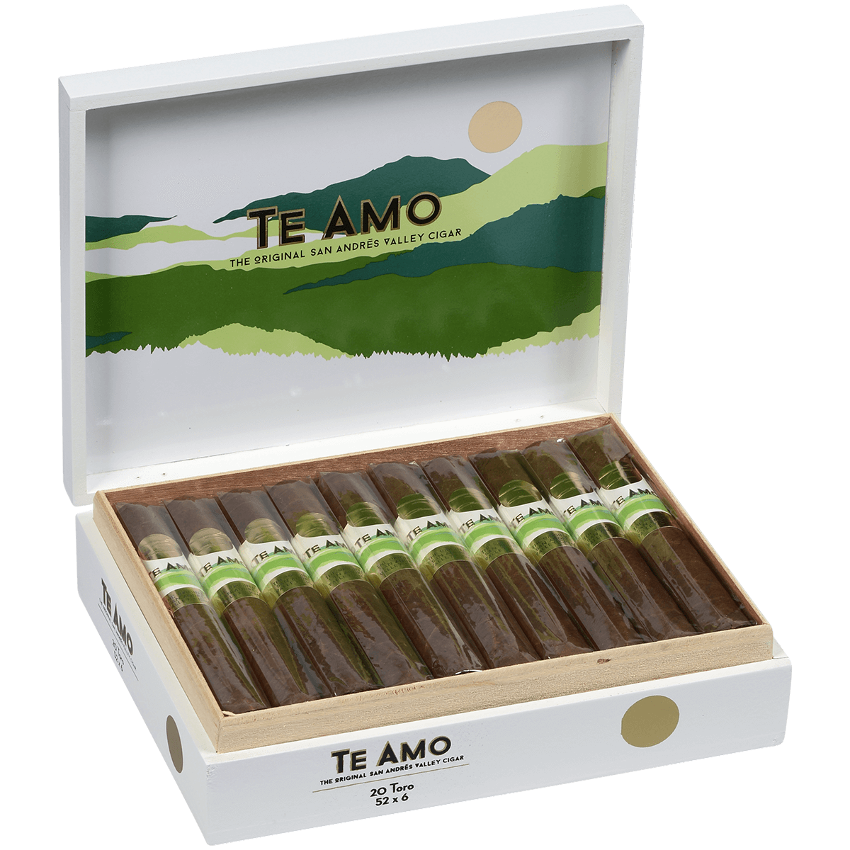 Te Amo The Original San Andres Toro 20 Ct. Box 6.00X5