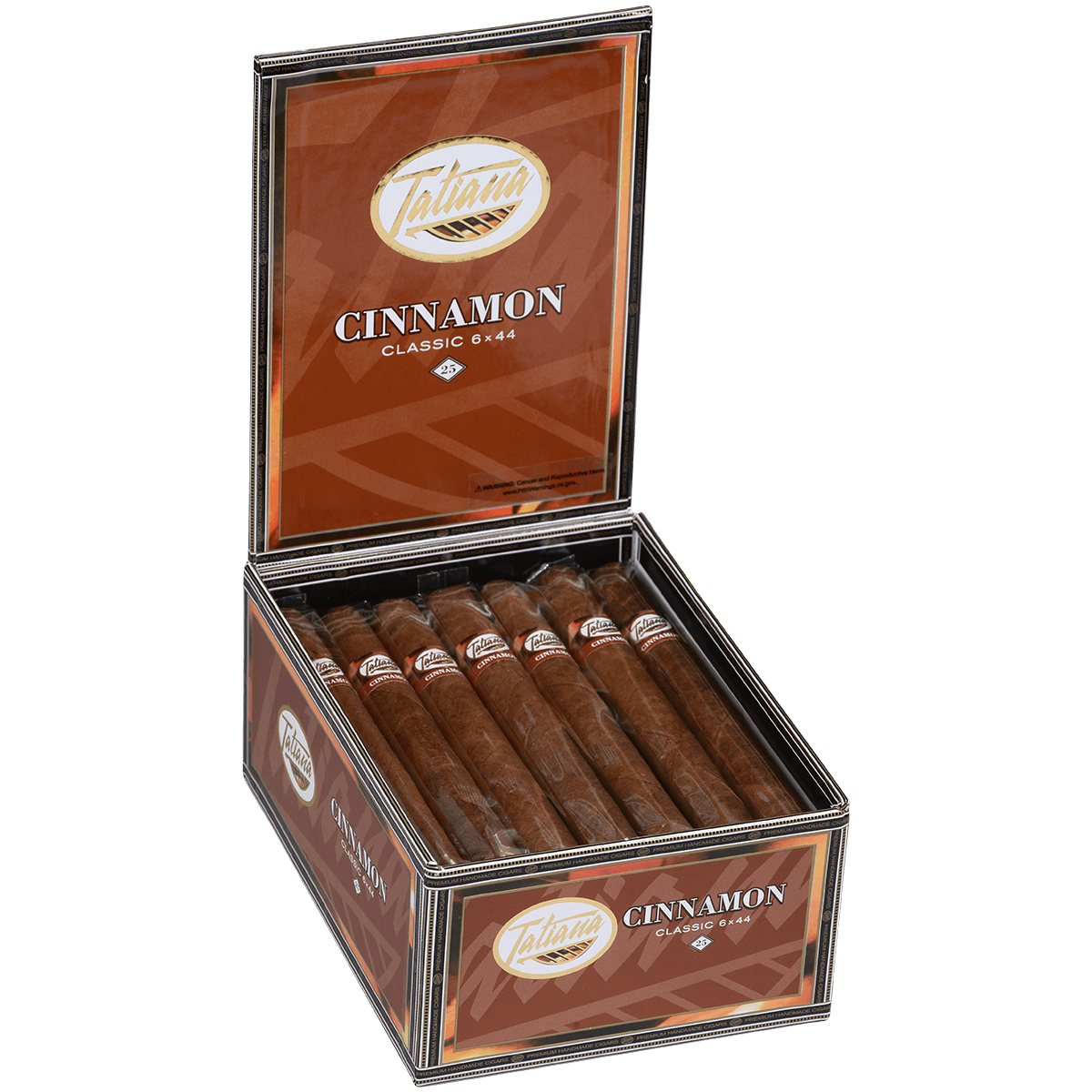 Tatiana Classic Cinnamon 25 Ct. Box 6.00X44