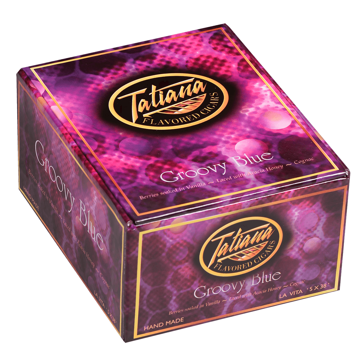 Tatiana La Vita Groovy Blue 25 Ct. Box 5.00X38