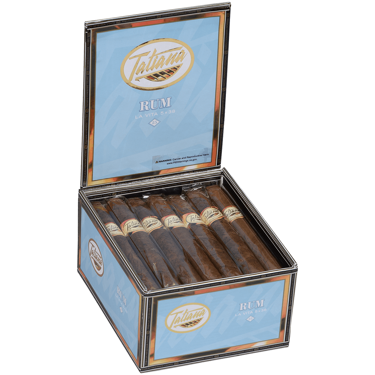 Tatiana La Vita Rum 25 Ct. Box 5.00X38