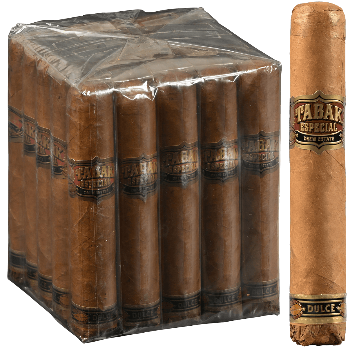 Tabak Especial By Drew Estate Dulce Robusto 25 Ct. Bundle 5.00X54
