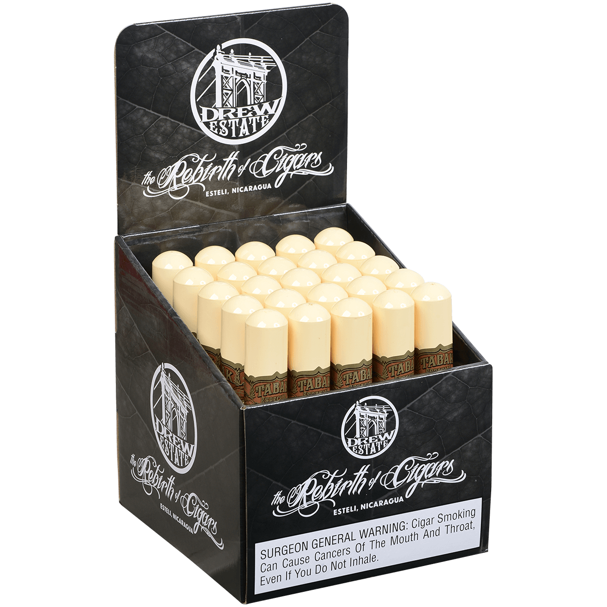 Tabak Especial By Drew Estate Dulce Toro Tubos 25 Ct. Display 6.00X52