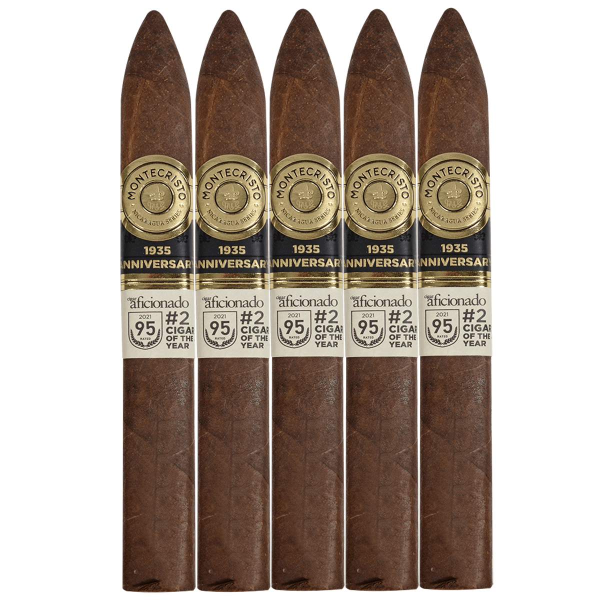 Montecristo 1935 Anniversary No. 2 Nicaragua 5 Ct. Pack Tpe Kits