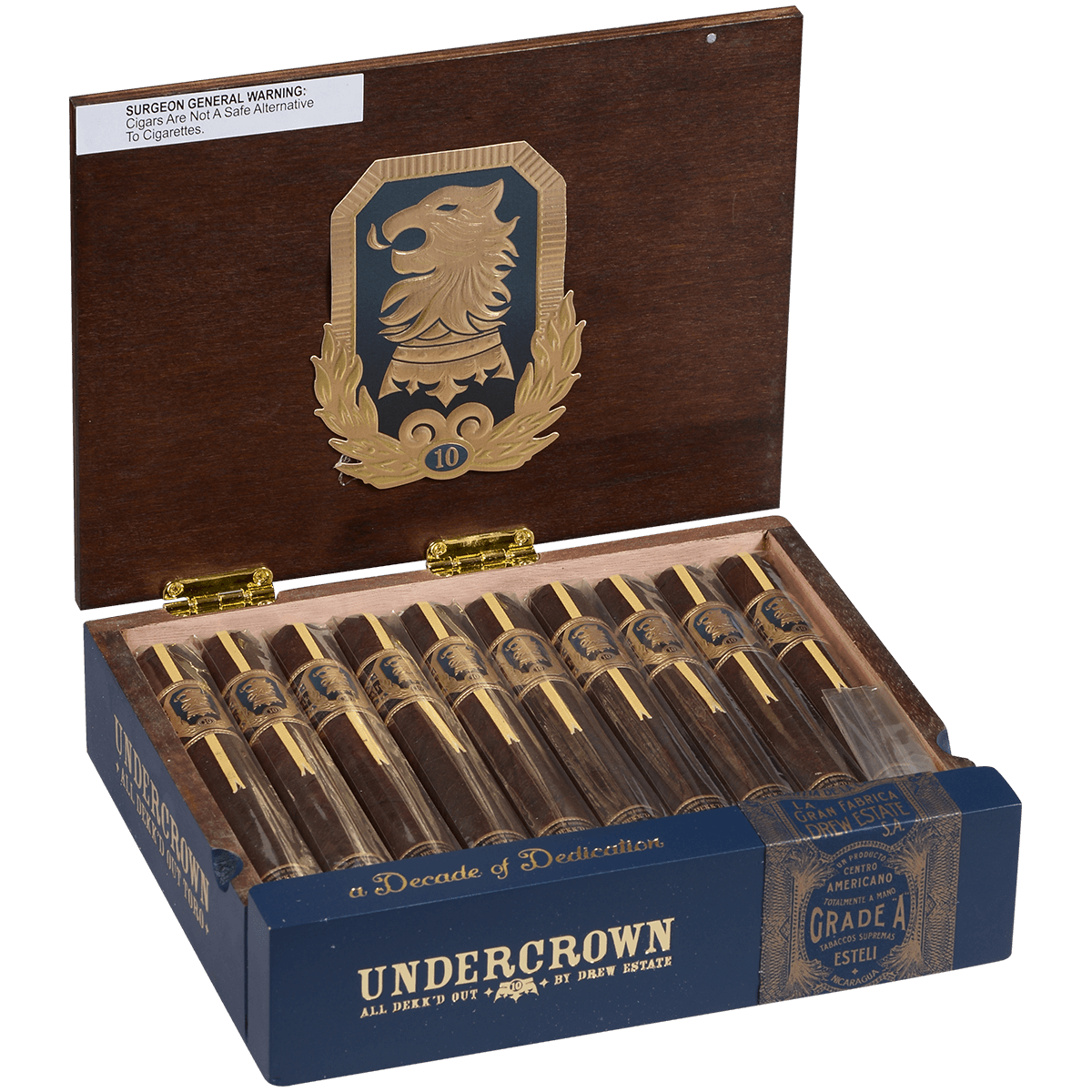 Undercrown 10 Toro 20 Ct Box 6.00X52