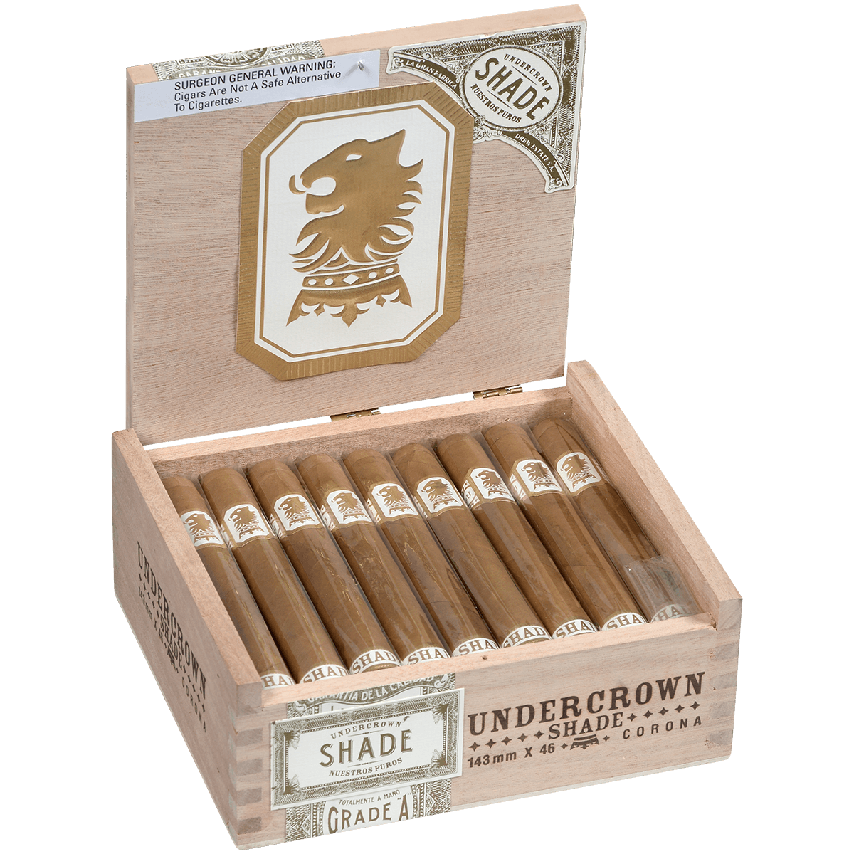 Undercrown Ct Shade Corona 25 Ct. Box 5.625X46