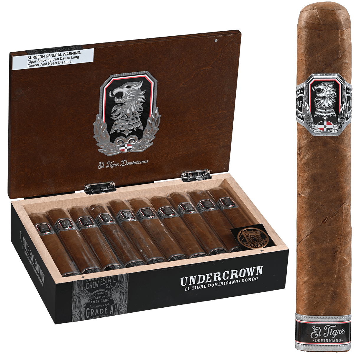 Undercrown El Tigre Dominicano Gordo 20Ct Box 6X60