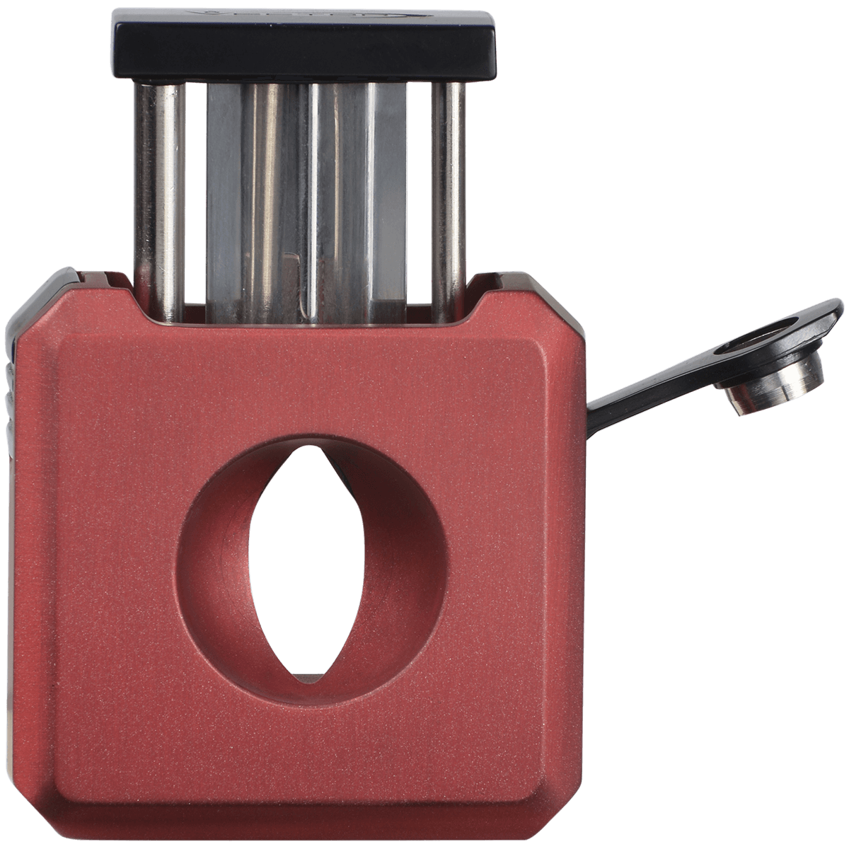 Cutters Vector Vcube V Cutter W Punch And Poker Matte Metallic Red Rubber