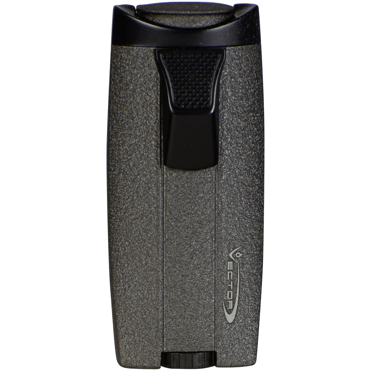 Lighter Vector Legend Double Torch Gray Crackle Matte