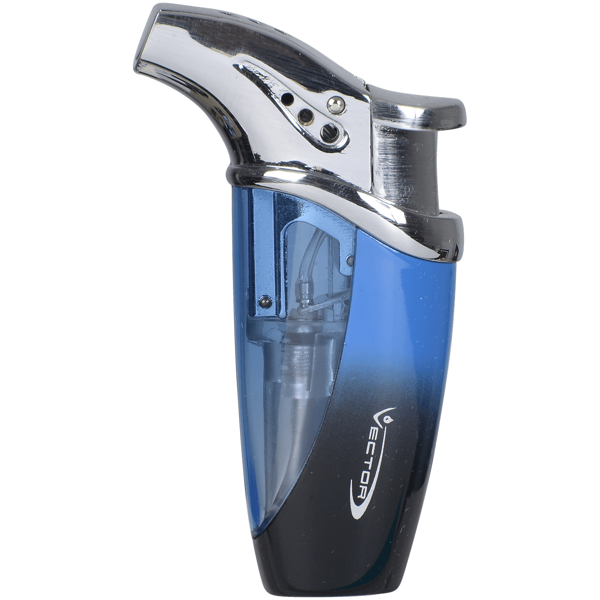 Lighter Vector Volt Blue Black Lacquer