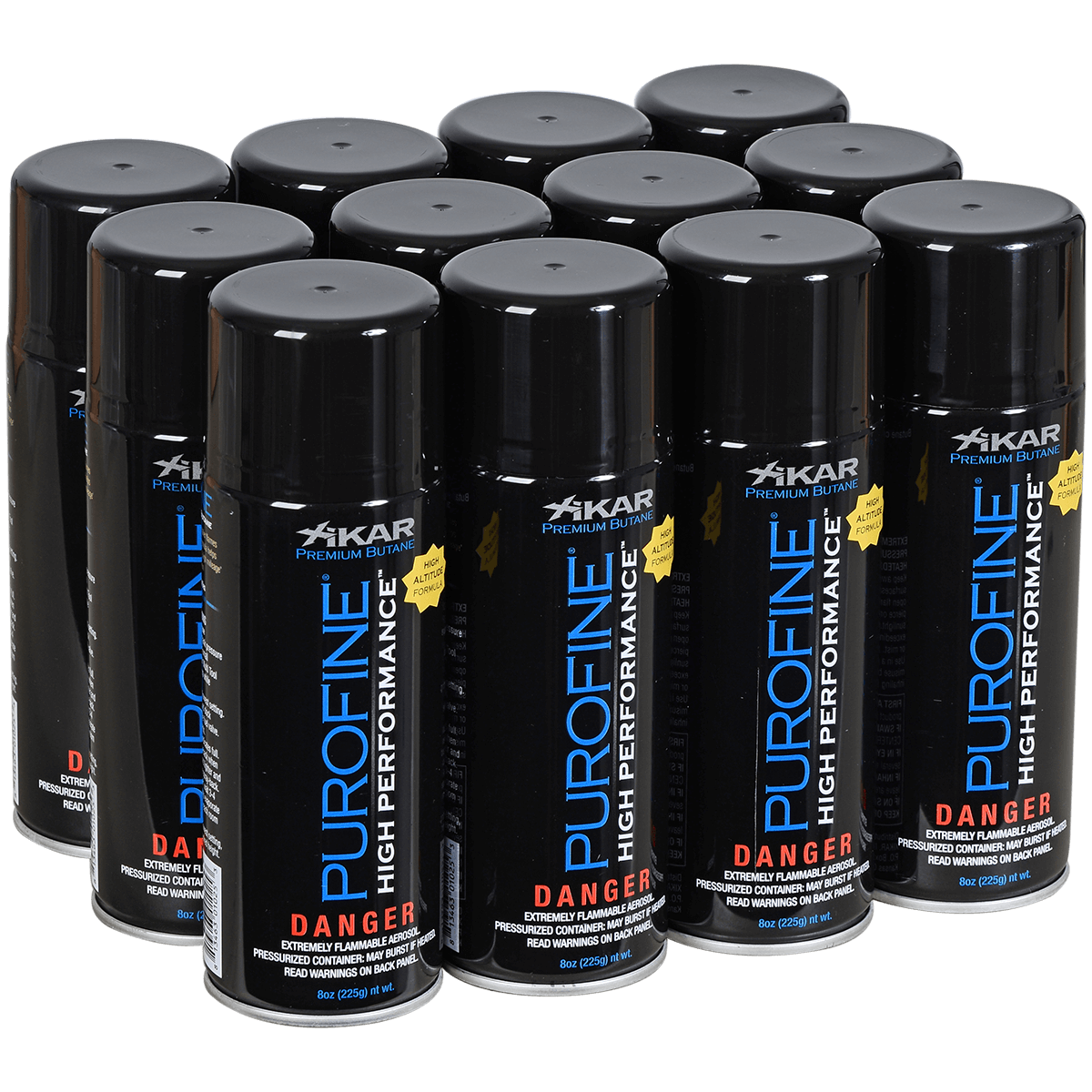 Butane Xikar Purofine High Performance 8 Oz 12 Ct.