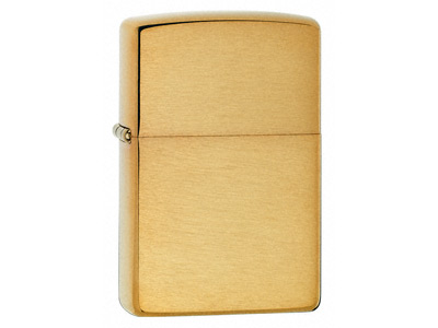 Zippo Armor Brushed Brass