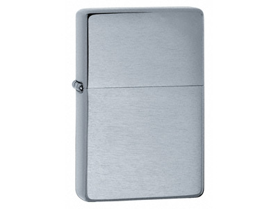 Zippo Vintage Brushed Chrome