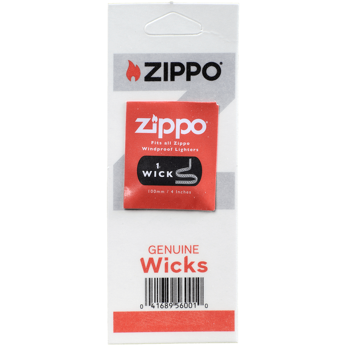 Zippo Wick Display Box 1 Wick Per Card 24 Cards Per Box