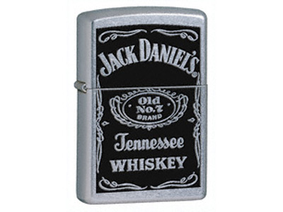 Zippo Jack DanielS Street Chrome