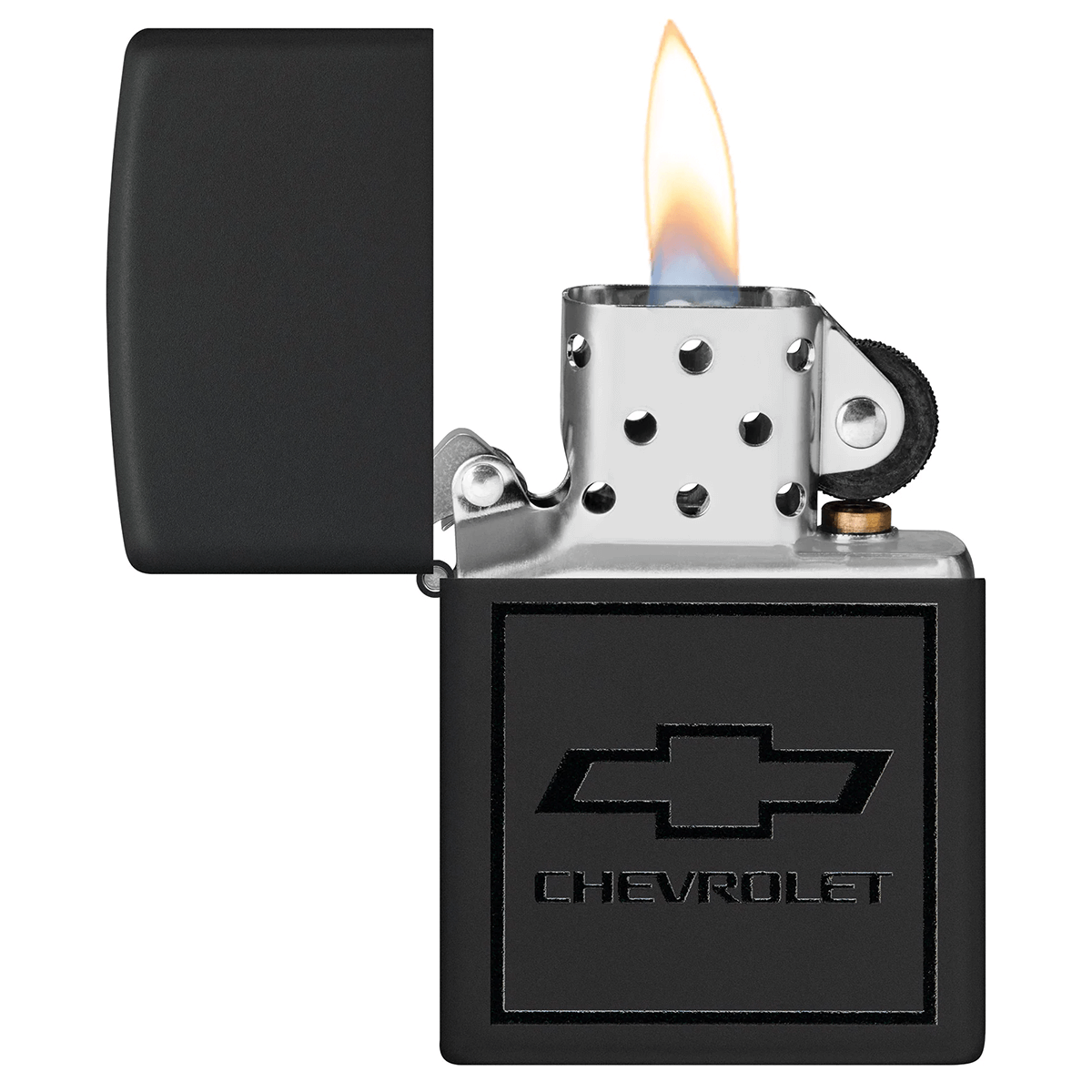 Zippo Chevrolet Design Black Matte