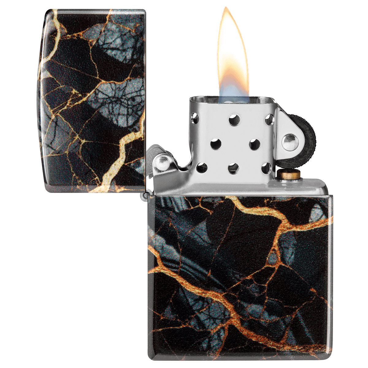 Zippo 540 Fusion Cracked Mabel Design