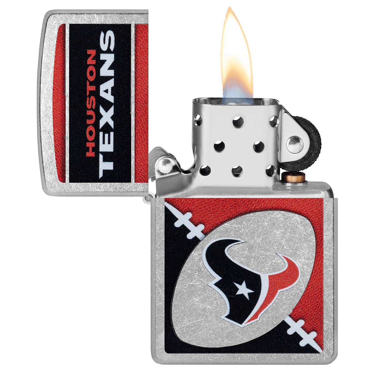 Zippo Nfl Houston Texans Street Chrome