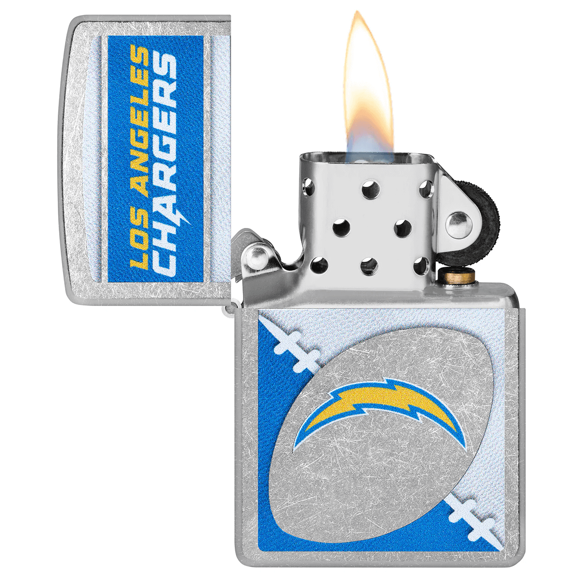 Zippo Nfl Los Angeles Chargers Street Chrome