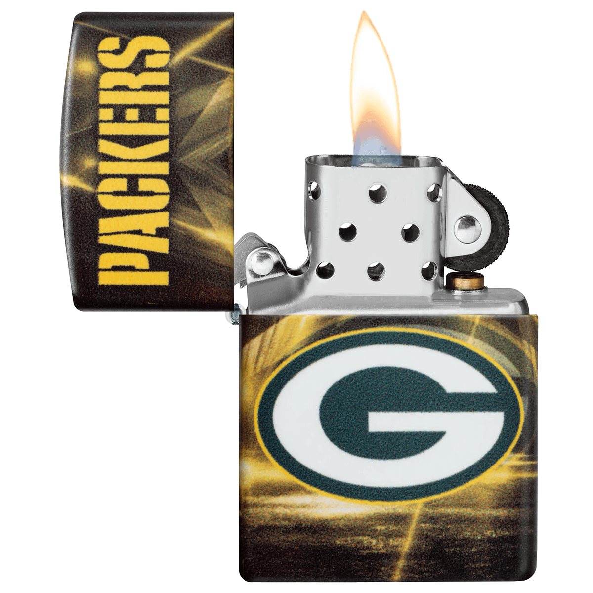 Zippo Nfl Green Bay Packers 540 Color Finish