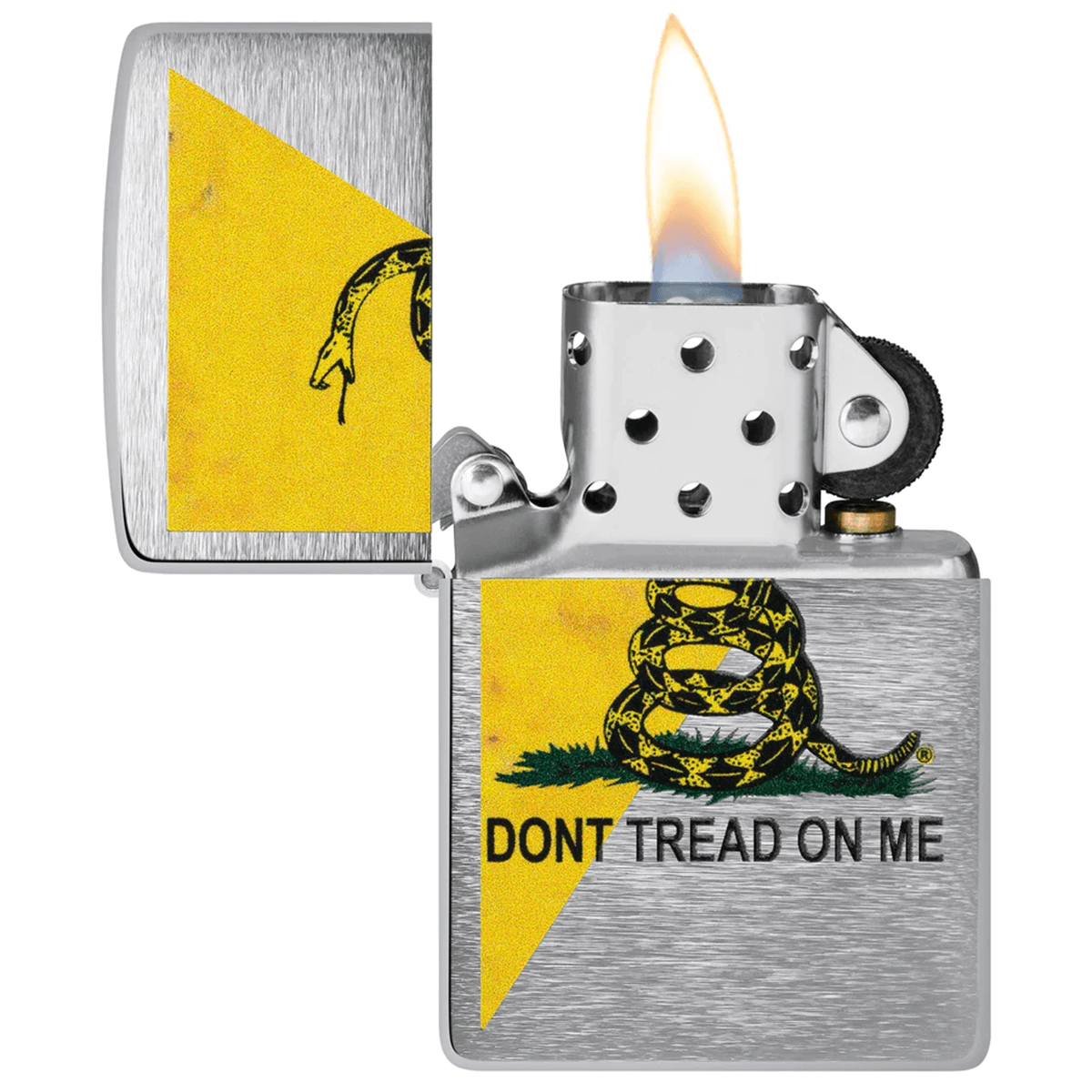 Zippo Spring Dont Tread On Me Design