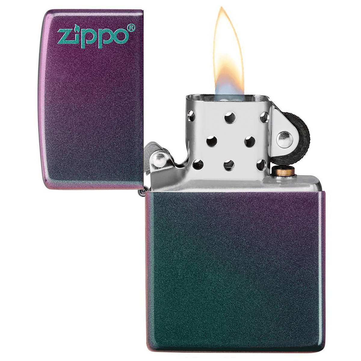 Zippo Iridescent Zippo Logo